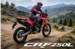 Honda CRF250L on a mountain trail